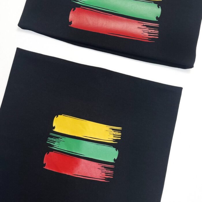 Kepurės ir movos komplektas su Lietuvos trisplave