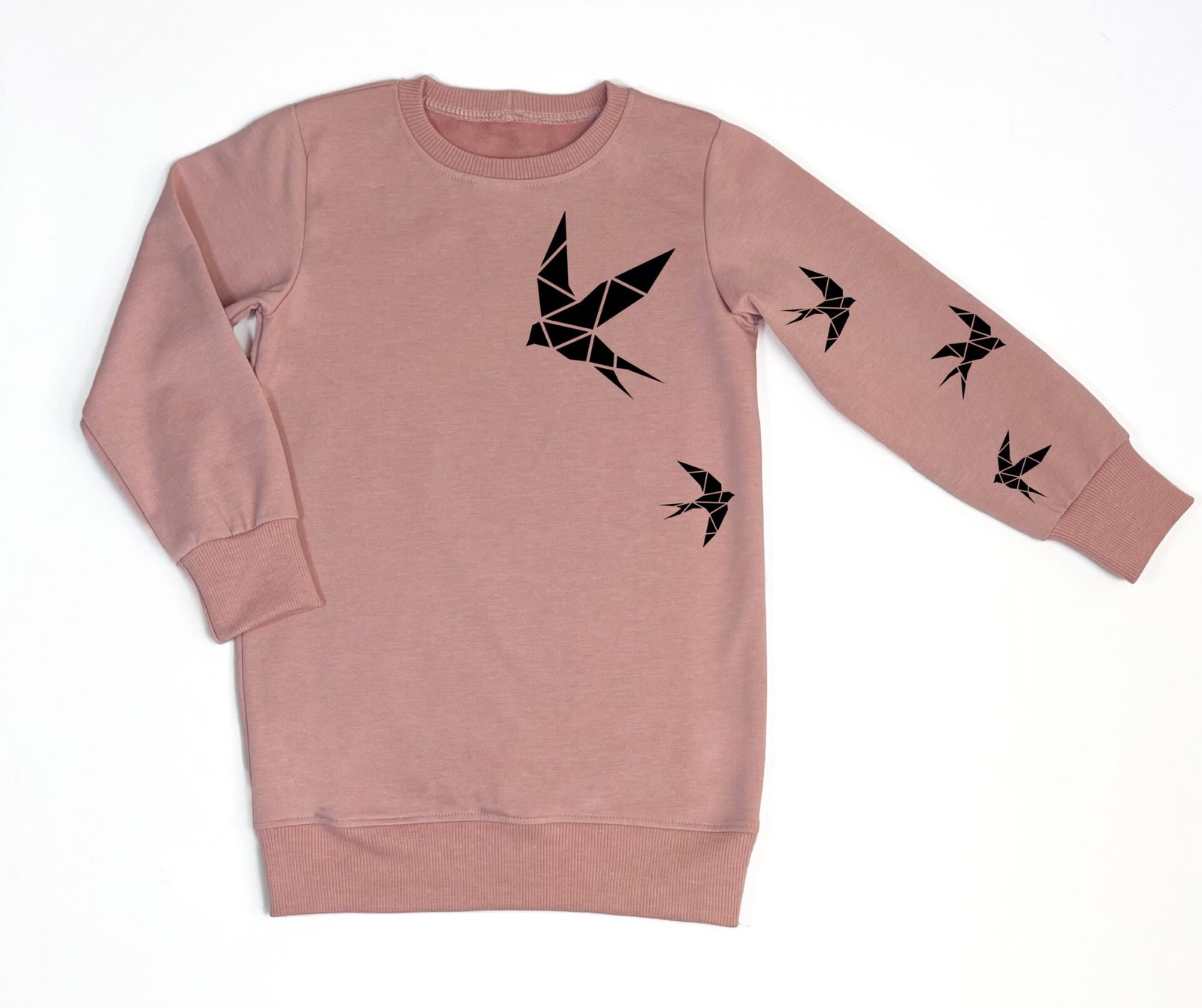 kregzdutes tunika dusty pink