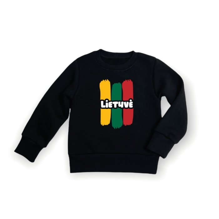 Lietuviškas vaikiškas džemperis su Lietuvos trispalve