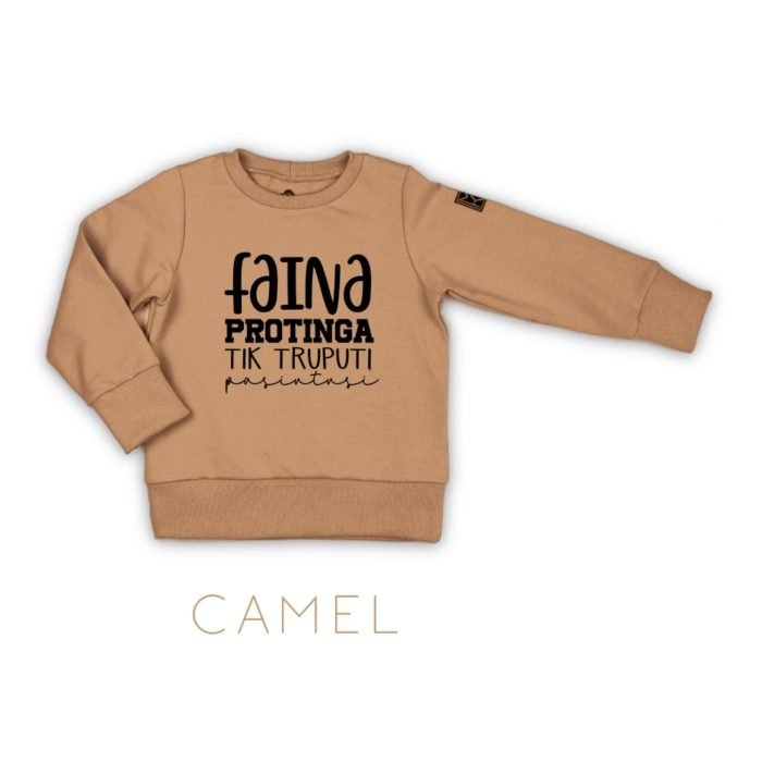 FAINA protinga tik truputį pasiutusi džemperis mergaitei