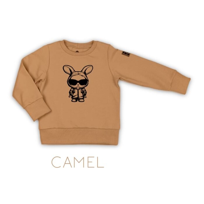 Džemperis su zuikiu. Vaikiškas zuikio džemperis