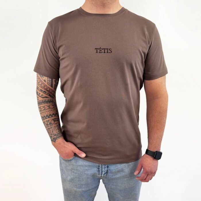 Premium kokybės marškinėliai tėtis.