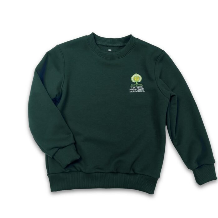 M. Daujoto mokyklinis džemperis be kapišono